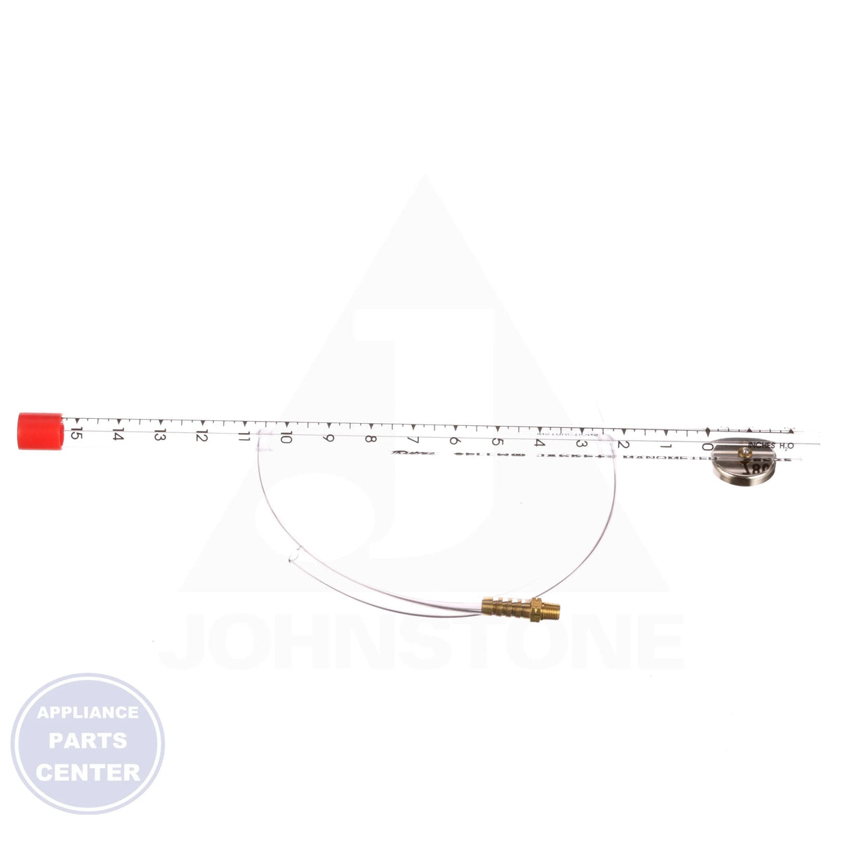 [Brand] Manometer 78075 - Detailed view of strong magnet attachment