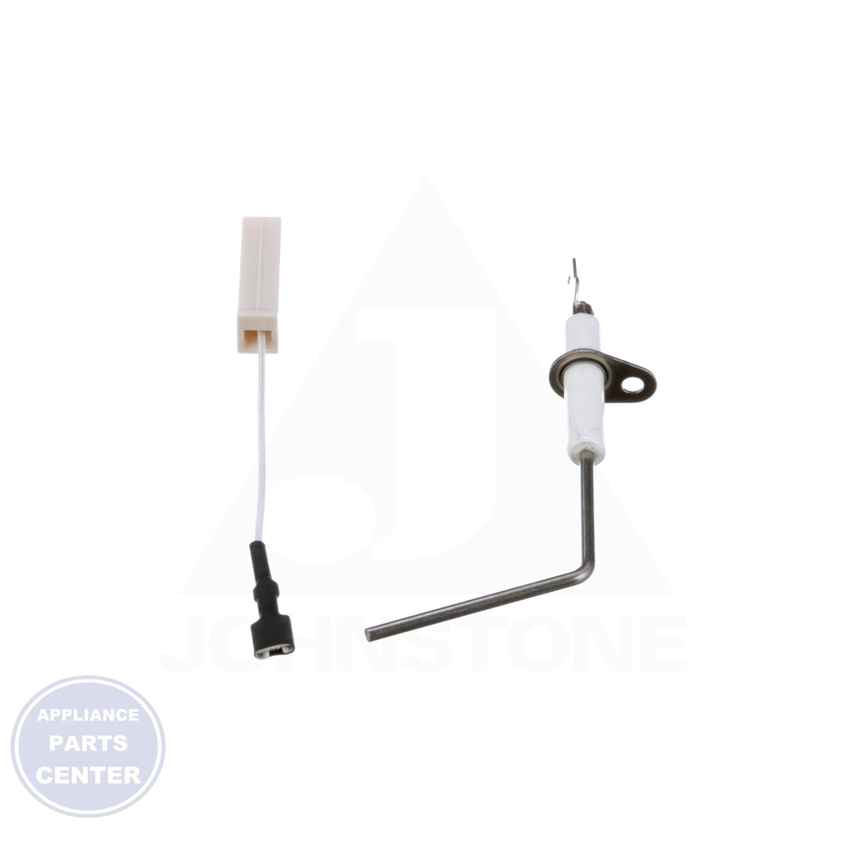 Carrier OEM Replacement Flame Sensor 790-751A1 - Side view with 73 Degree Bend design