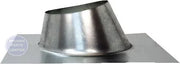 [Brand] 7" B-Vent Round Flashing Flat 7RF - Main view showing shield protection for specific models