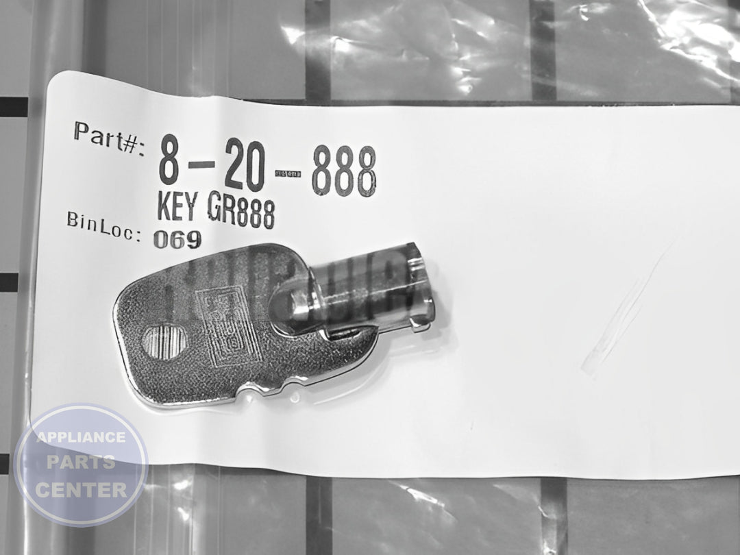 GREENWALD MONEY BOX KEY GR888 - Detailed view of high-quality key construction