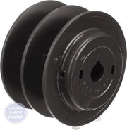 2VP42X5/8 Cast Iron Sheave - Main view showing increased horsepower capacity for various belt sizes