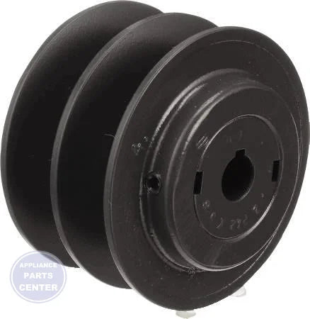 2VP42X5/8 Cast Iron Sheave - Main view showing increased horsepower capacity for various belt sizes