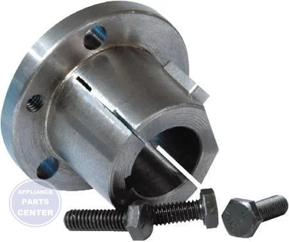 Browning H Split Taper Bushing H-3/8 - Main view showing double split barrel for various machinery models