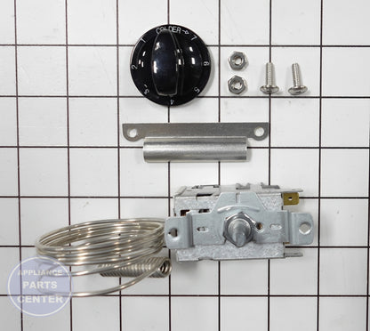 U-LINE TEMPERATURE CONTROL THERMOSTAT 80-54228-00 - Detailed view of temperature sensor and calibration settings