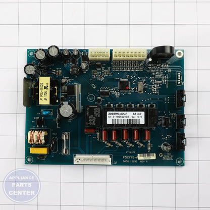 MAIN BOARDW/ INST. SHEET 80-54297-00 - Side view with detailed measurements