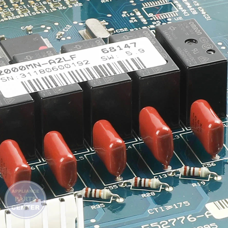 ULI MAIN BOARDW/ INST. SHEET 80-54297-00 - Installation in ULI 68122-S showing key mounting points