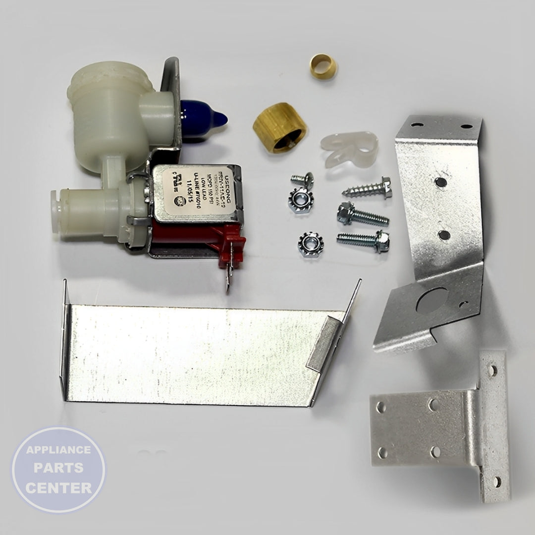 U-LINE WATER VALVE ASSEMBLY 80-54356-00 - Detailed view of precise water flow control