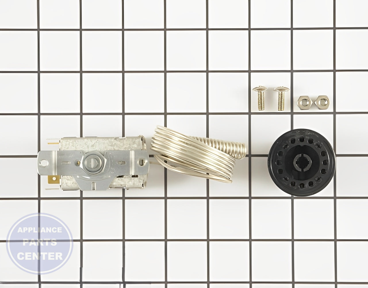 U-LINE TEMPERATURE CONTROL WITH KNOB 80-54738-00 - Detailed view of thermostat functions