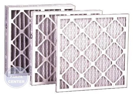 [Brand] LPD Standard Capacity MERV 10 Pleated Filter PREpleat® 80055.011630 - Main view showing high dust capacity for specified models