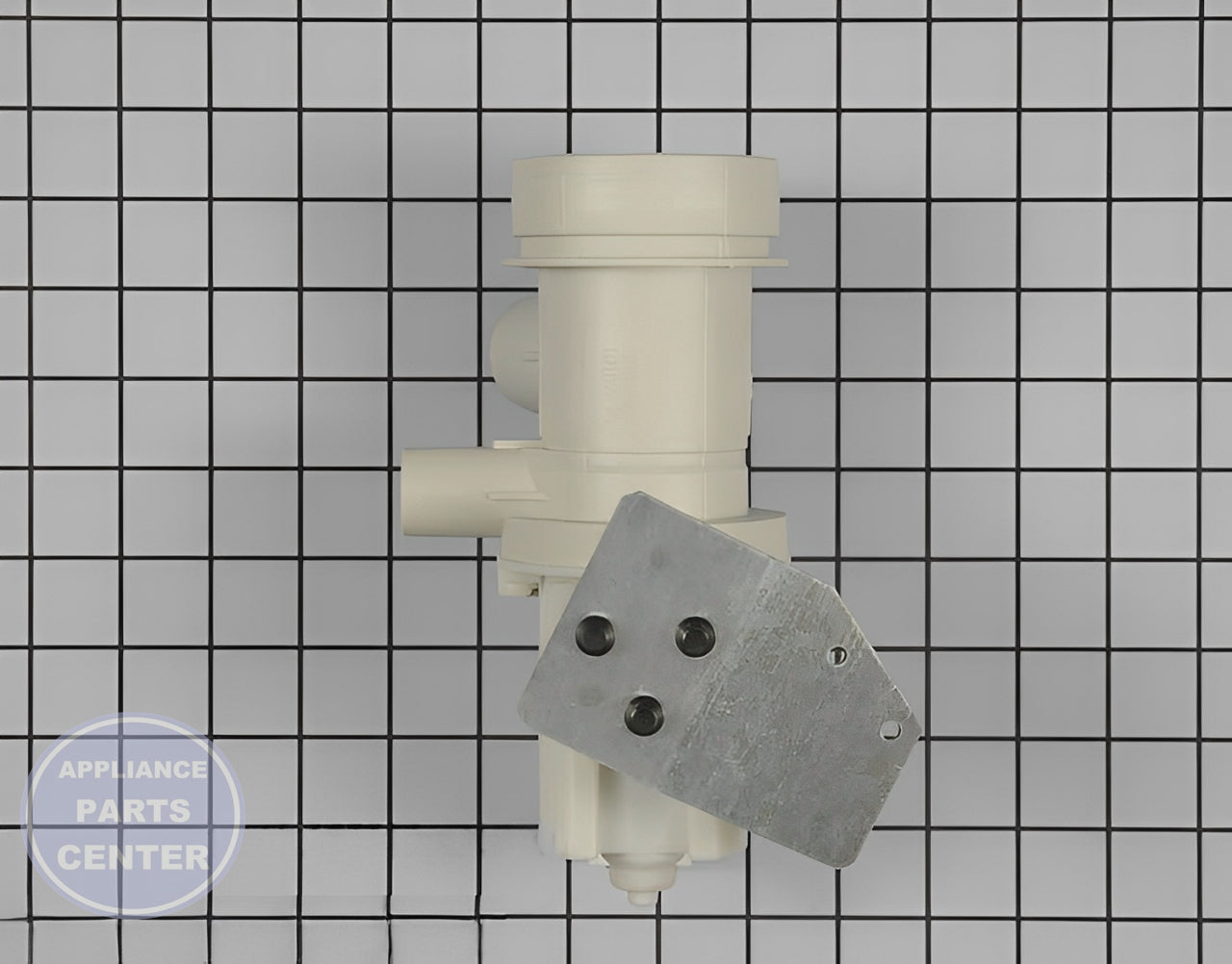 SPEED QUEEN WASHER DRAIN PUMP 802623P - Installation in SPQ Dryer showing key mounting points