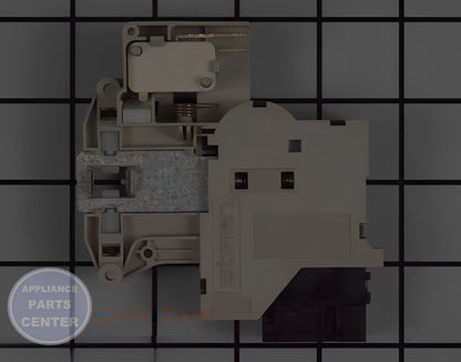 SPEED QUEEN WASHER DOOR LOCK AND SWITCH ASSEMBLY 803920 - Detailed view of durable latch mechanism