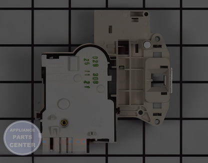 SPEED QUEEN WASHER DOOR LOCK AND SWITCH ASSEMBLY 803920 - Main view showing secure door closure for SPQ Washing Machine