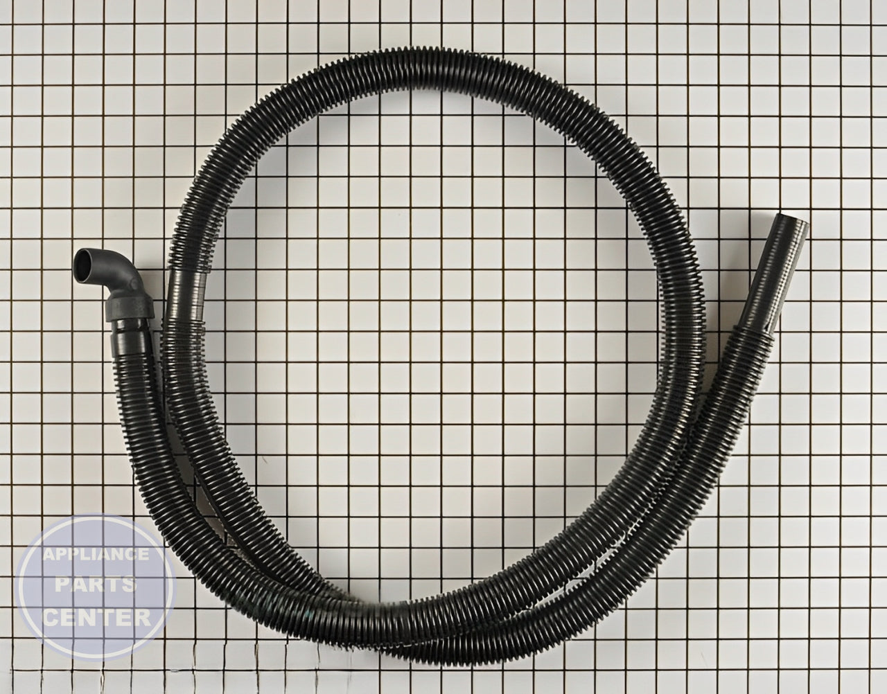 Speed Queen WHITE PLASTIC DRAIN HOSE 803976 - Main view showing efficient drainage for Speed Queen models