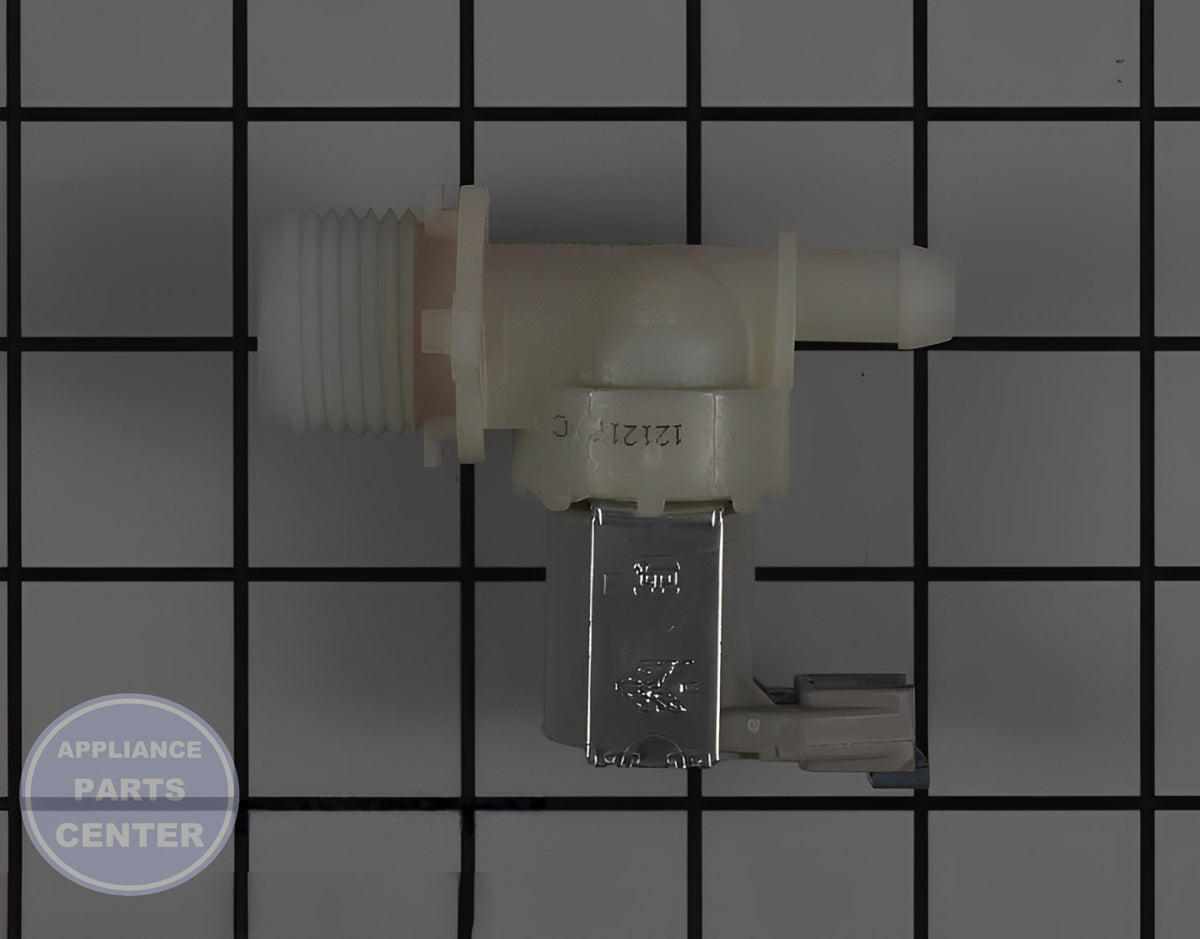 FRIGIDAIRE DISHWASHER VALVE 807445905 - Detailed view of water flow control mechanism