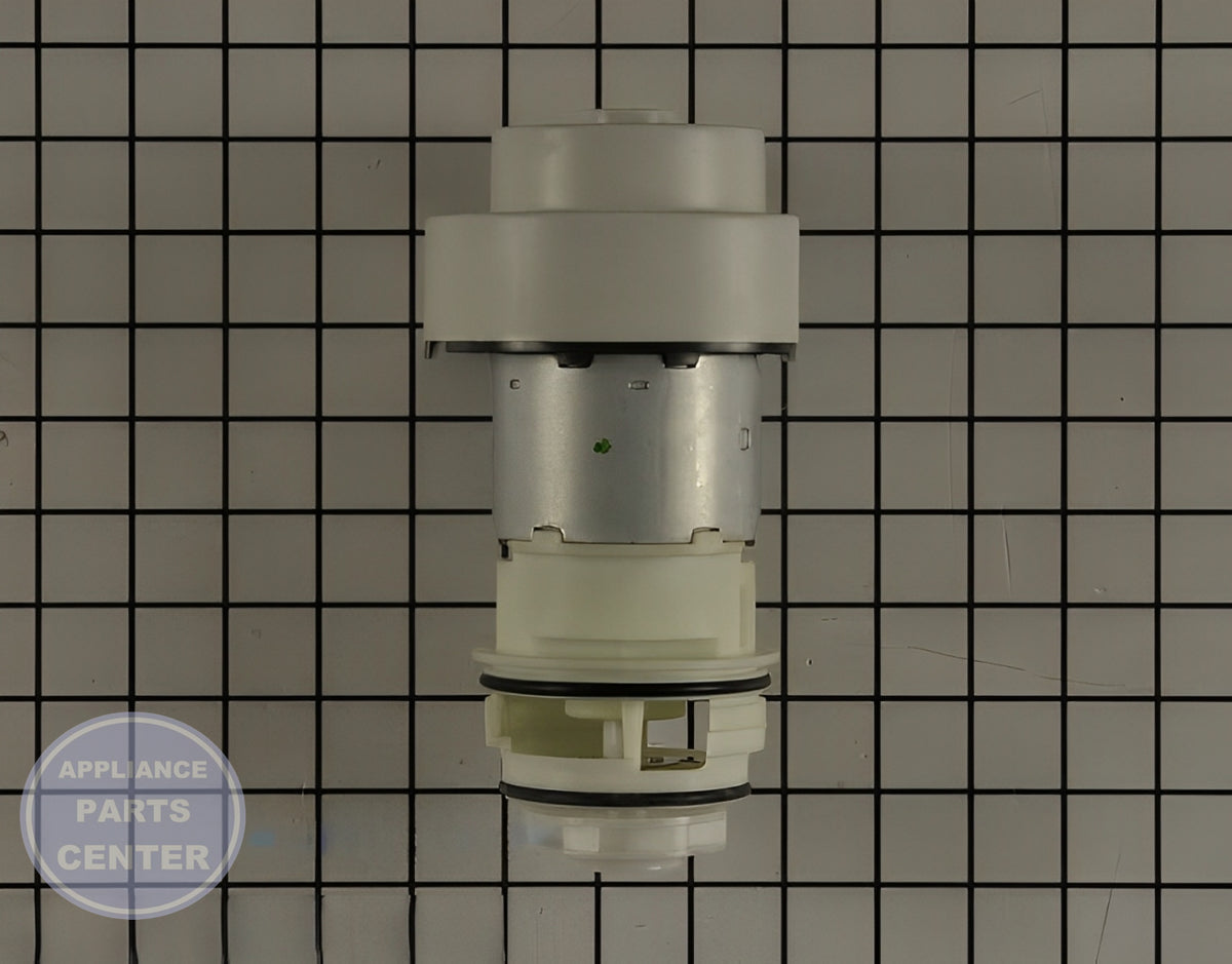 FRIGIDAIRE DISHWASHER MOTOR AND PUMP ASSEMBLY 807473201 - Installation in specific model showcasing key mounting points