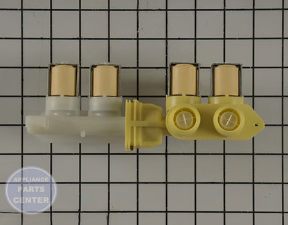 Speed Queen Mixing Valve 100-127V GHT - Installation in SPQ Washing Machine showing mounting points