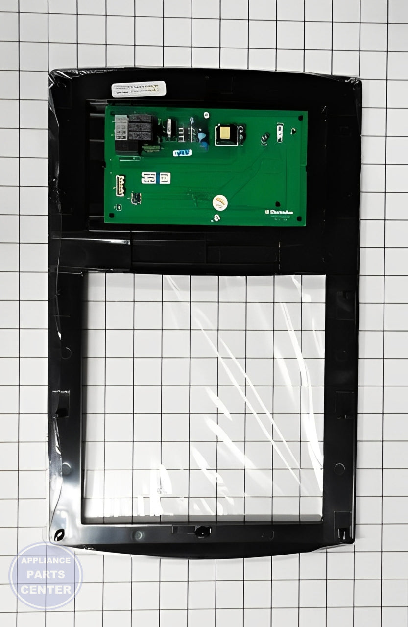 FRIGIDAIRE COVER ASSEMBLY 808048105 - Side view with precise measurements