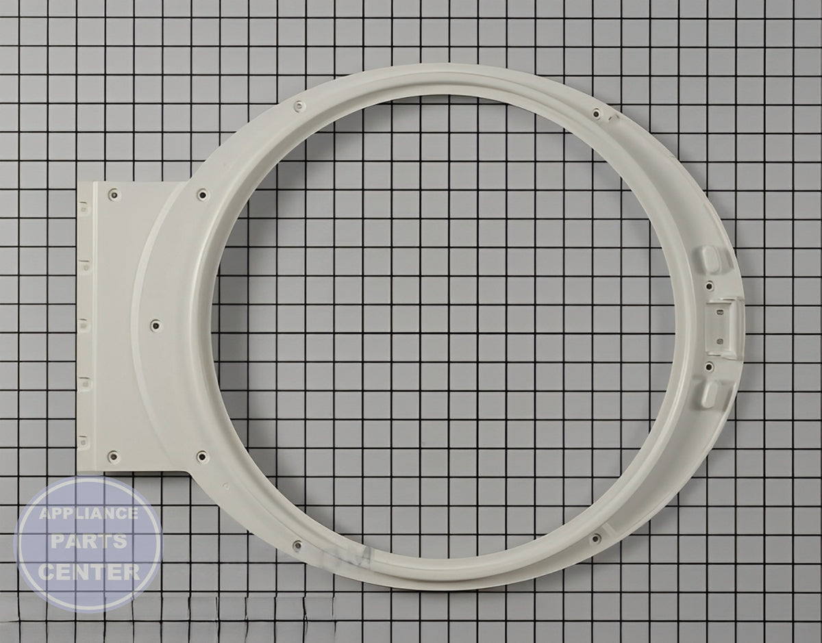 SPEED QUEEN WASHER DRYER INNER DOOR BEZEL KIT (WHITE) - Main view showing secure fit for SPQ Washing Machine