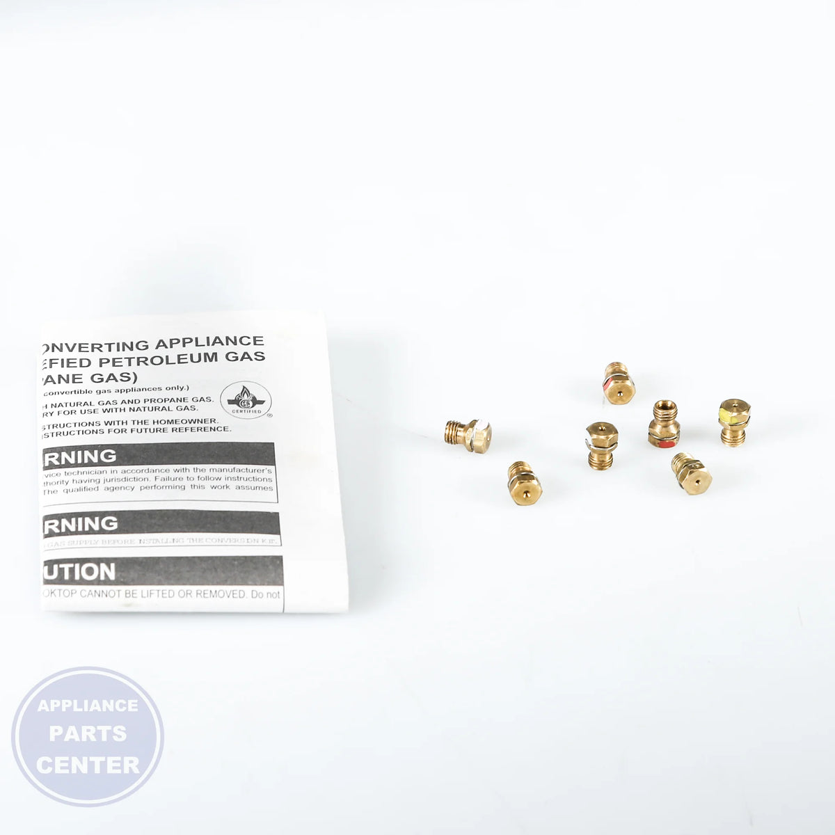 WCI LP CONVERSION KIT 808695309 - Installation in specific model showing key mounting points
