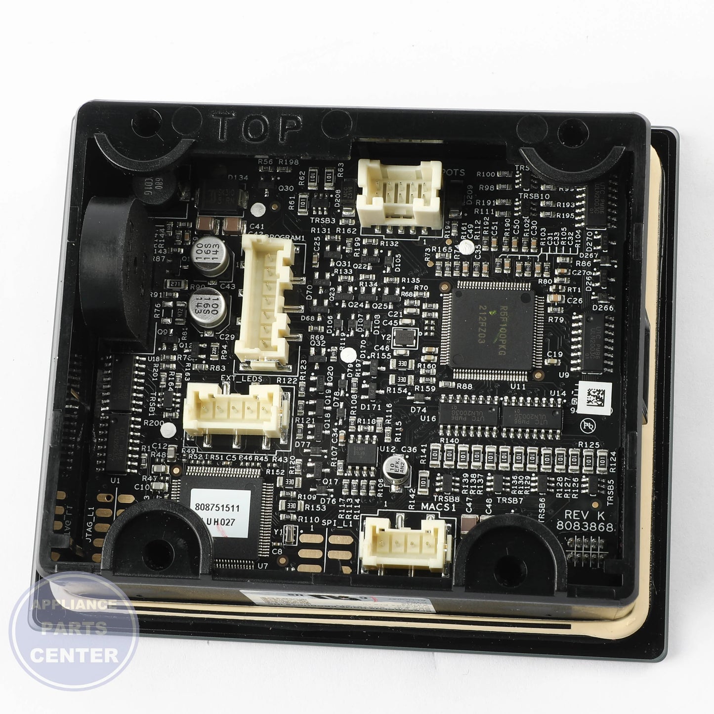 WCI CONTROL ASSEMBLY 808751511 - Main view showing temperature regulation for various WCI models