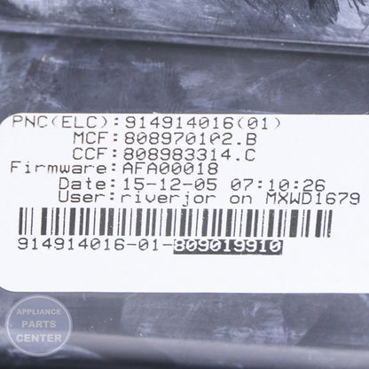 CONTROL ASMY 809019910 - Detailed view of technical details