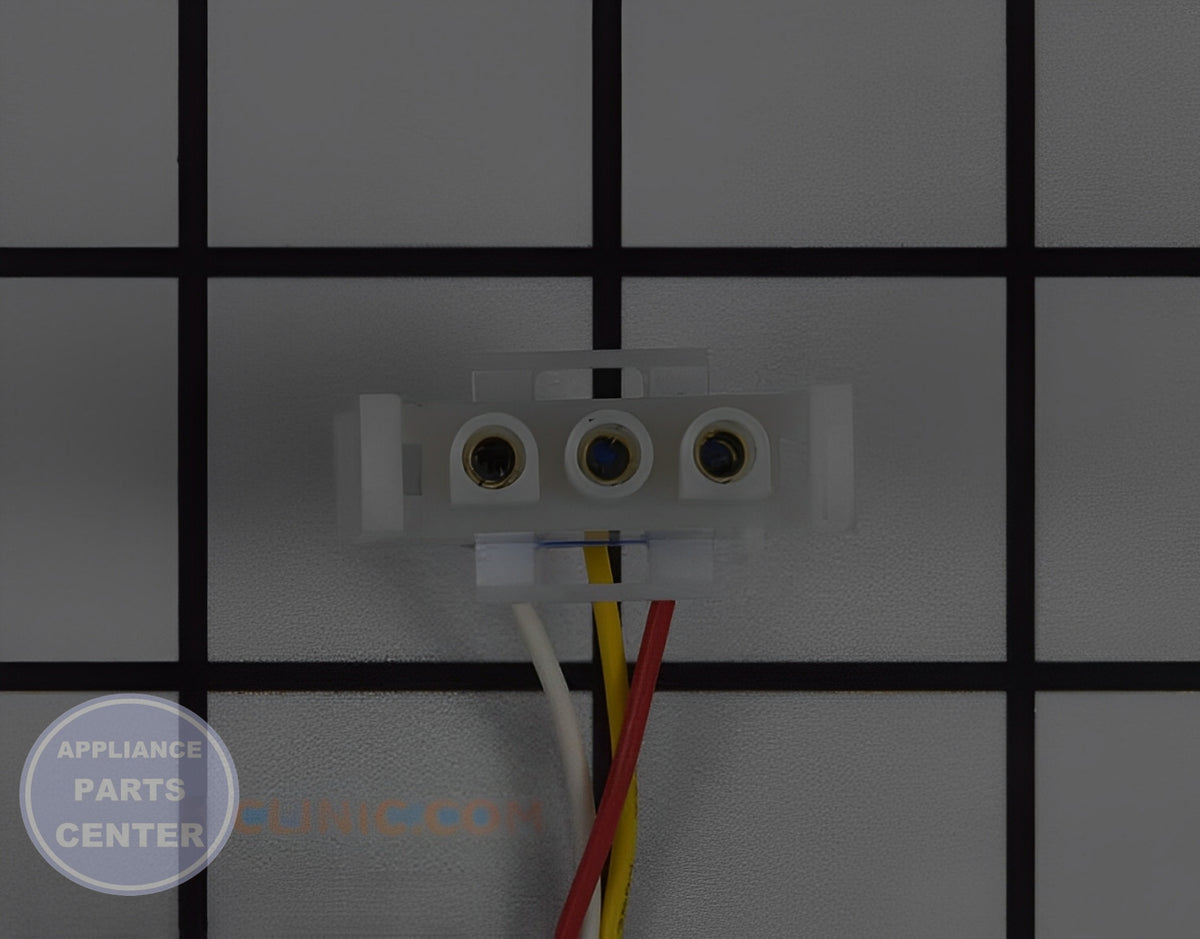 FRIGIDAIRE REFRIGERATOR MOTOR 809069206 - Side view with specifications