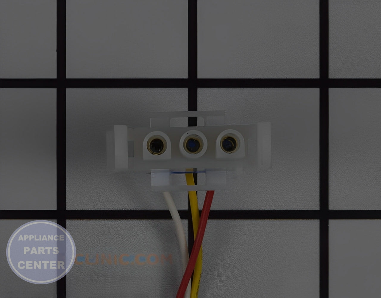 FRIGIDAIRE REFRIGERATOR MOTOR 809069206 - Side view with specifications