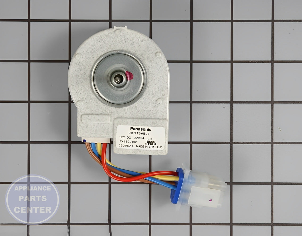 FRIGIDAIRE EVAPORATOR FAN MOTOR 809069220 - Main view showing optimal airflow for WCI Freezer