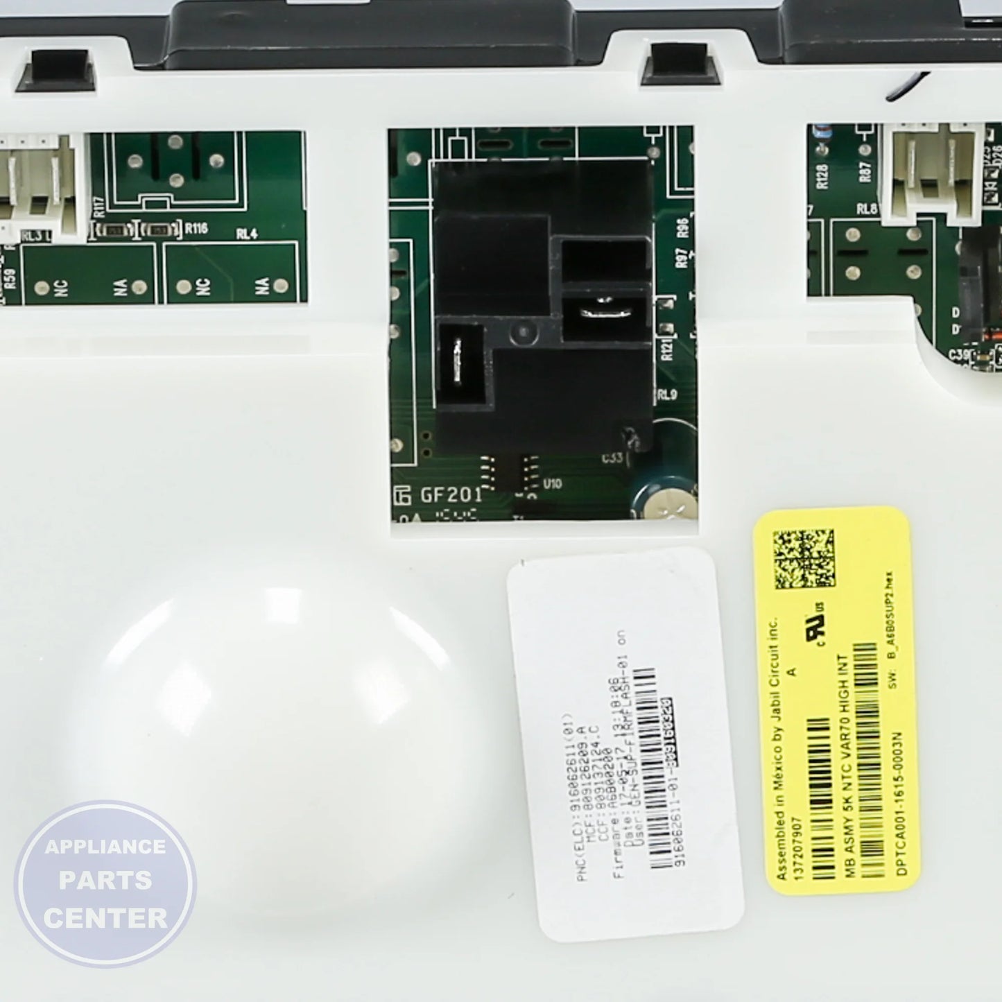 CONTROL BOARD 809160320 - Detailed view of accurate timer functions