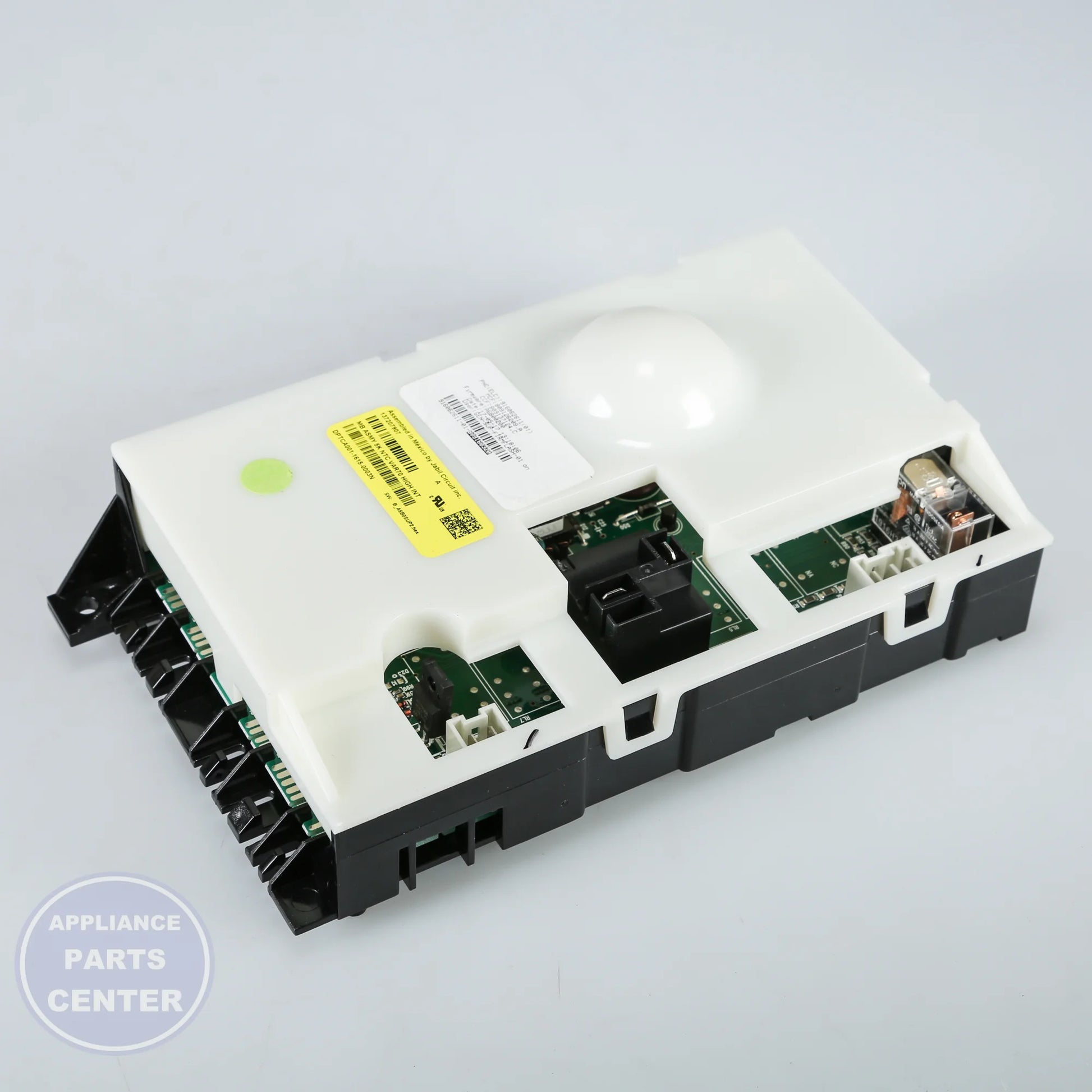 WCI CONTROL BOARD 809160320 - Installation in WCI Dryer showing key mounting points