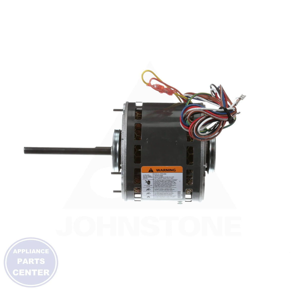 Direct Drive Blower Motors 48 Frame, Permanent Split Capacitor 81346 - Detailed view of 115V motor with 1/2" shaft diameter