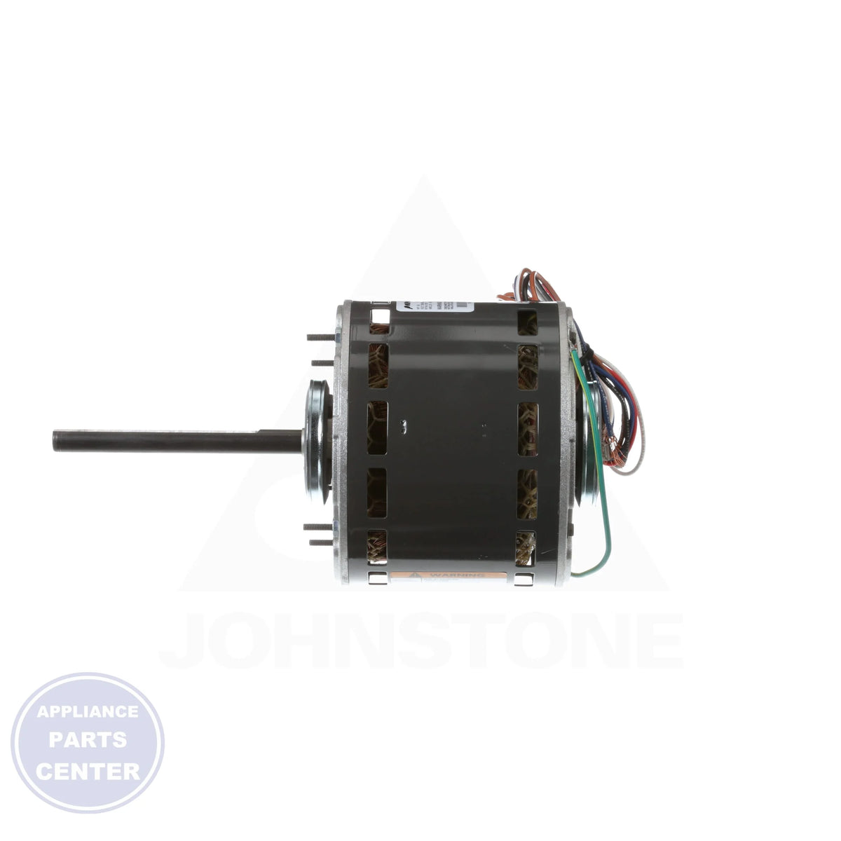 Direct Drive Blower Motors 48 Frame, Permanent Split Capacitor 81347 - Detailed view of Class B insulation and reversible rotation features.