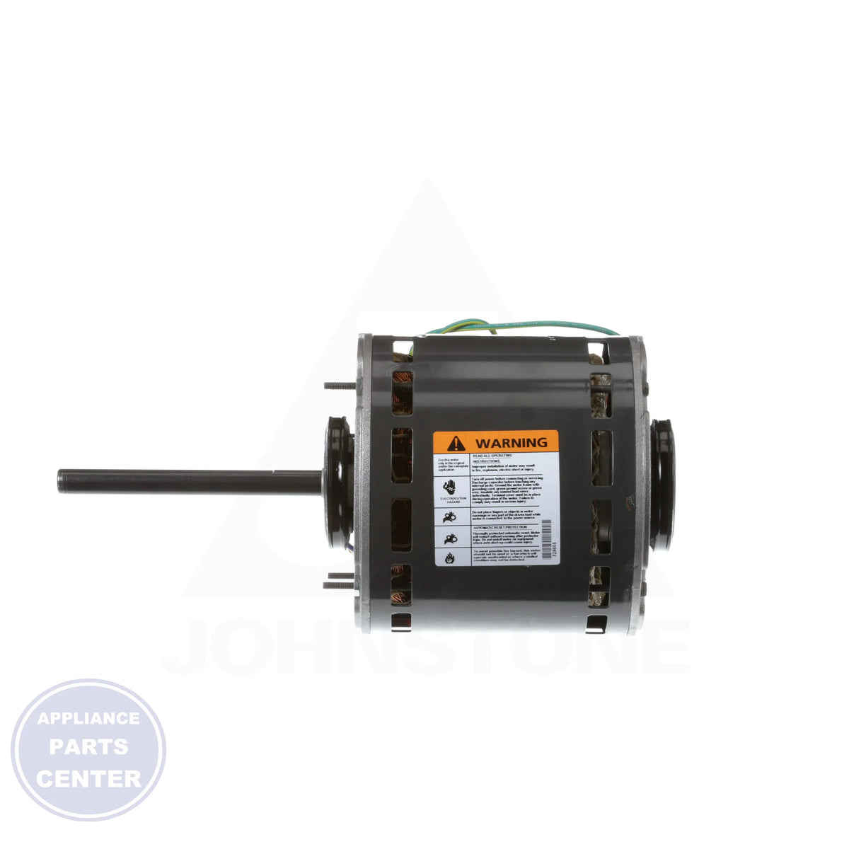 Direct Drive Blower Motors 48 Frame, Permanent Split Capacitor 81350 - Detailed view of 1075 RPM and 66% efficiency