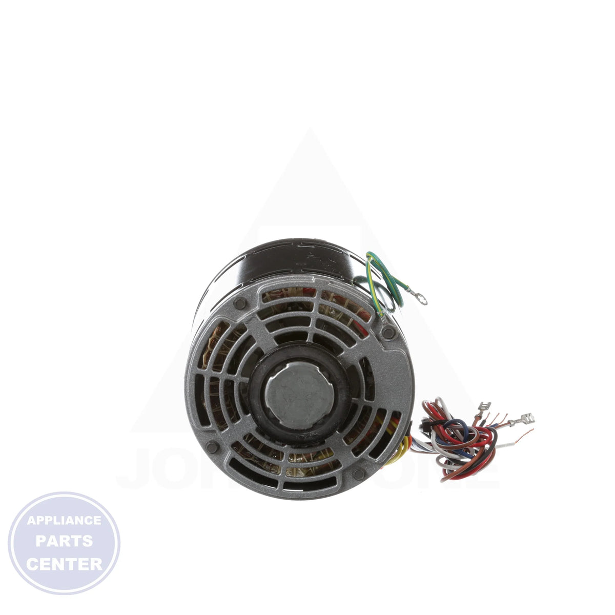 Direct Drive Blower Motors 48 Frame, Permanent Split Capacitor 81350 - Side view with 5-5/8" diameter and 1/2" shaft diameter