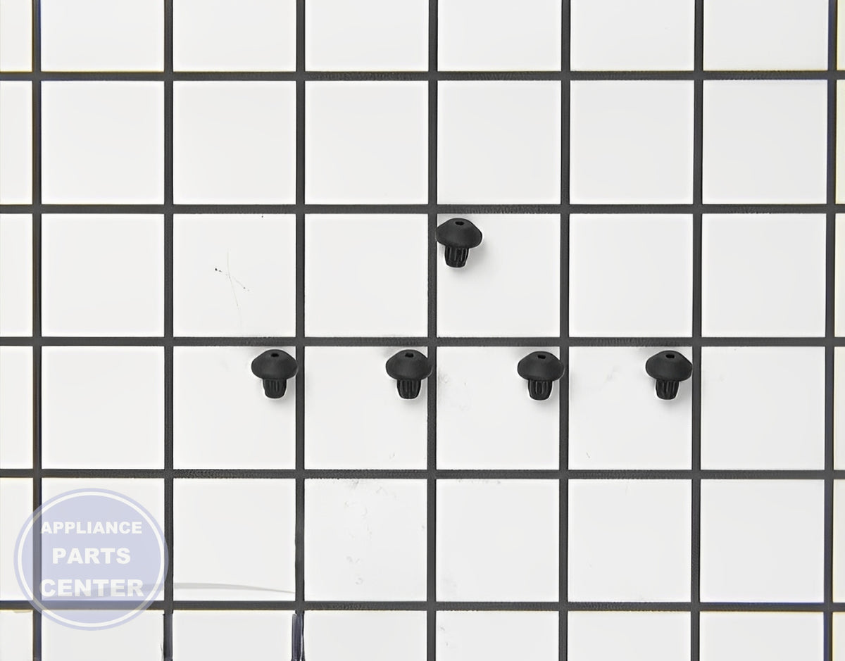 WHIRLPOOL RANGE BURNER GRATE FOOT PADS 5 PACK - Main view showing durability for WPL models