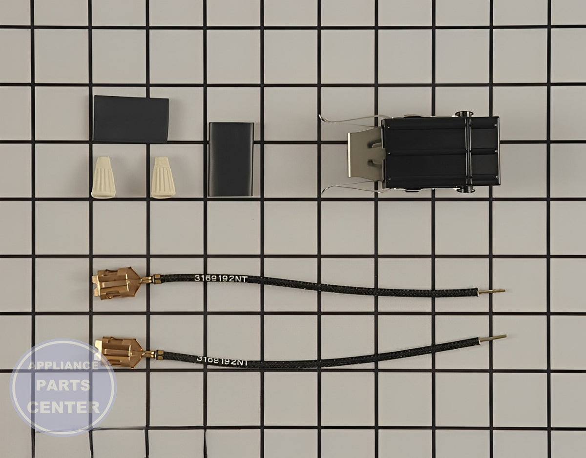 Whirlpool WHIRLPOOL RECEPTACLE KIT 814399 - Detailed view of wire connector