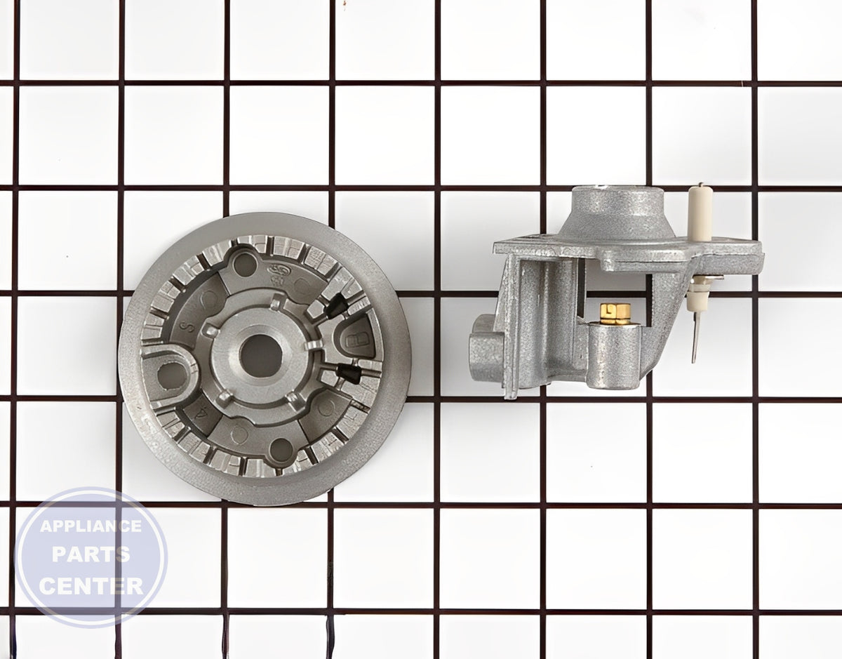 KitchenAid Surface Burner Orifice Holder 814513 - Main view showing precision-machined design for Whirlpool and KitchenAid models