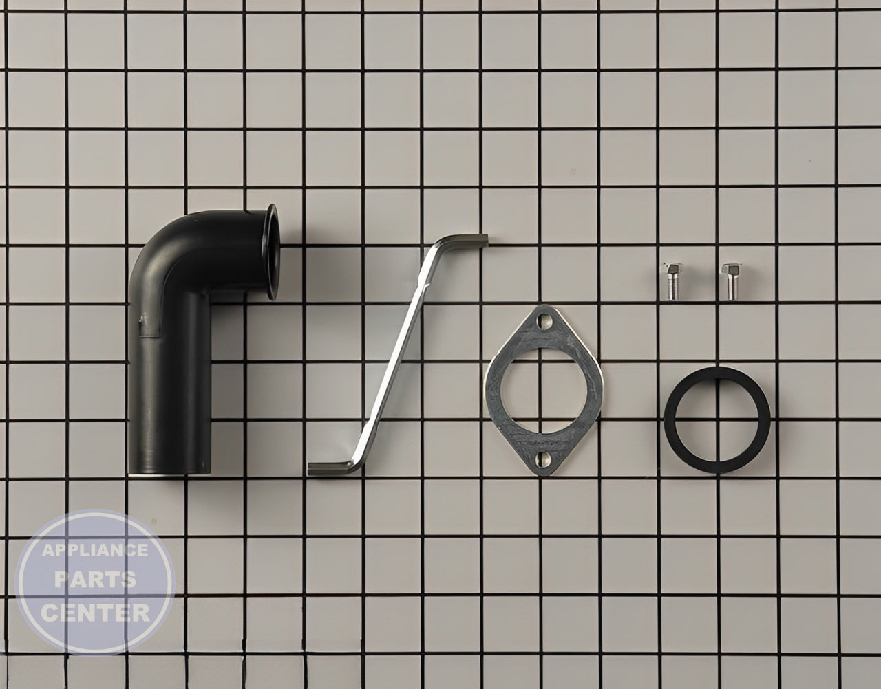 WHIRLPOOL DISPOSER INSTALLATION KIT 8174355A - Main view showing secure fastening for various models
