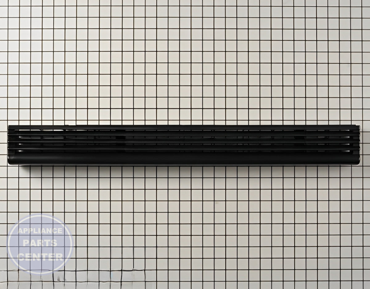 WHIRLPOOL MICROWAVE OVEN VENT GRILLE BLACK 8183851 - Main view showing sleek design for various WPL models