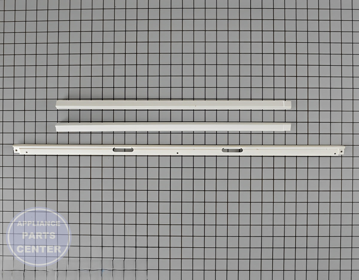 WHIRLPOOL RANGE OVEN WHITE DOOR TRIM KIT 8184859 - Main view showing sleek design for various models