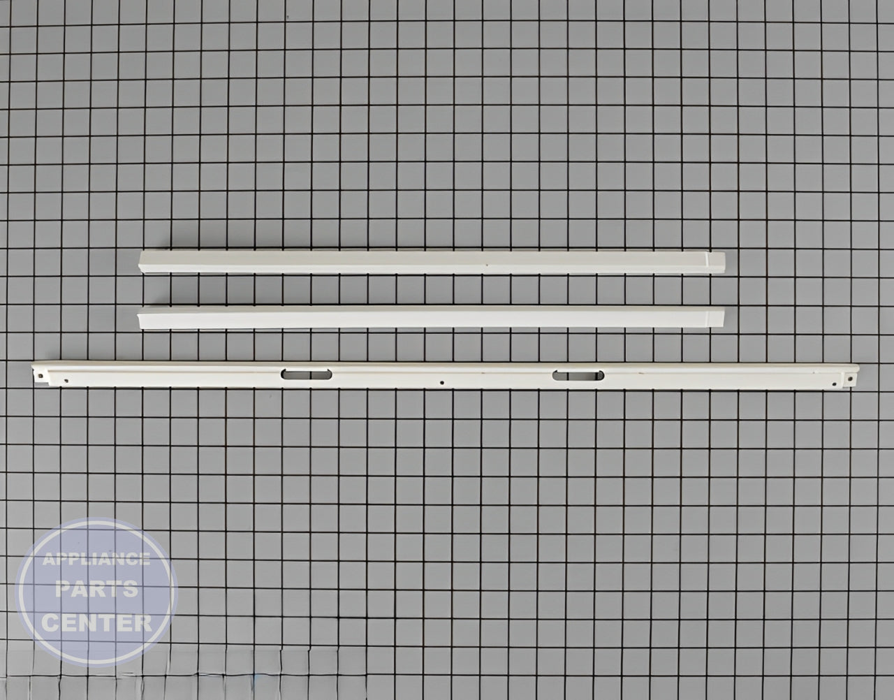 WHIRLPOOL RANGE OVEN WHITE DOOR TRIM KIT 8184859 - Main view showing sleek design for various models