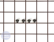 WHIRLPOOL RANGE FOOT PADS SET OF 4 - Main view showing floor protection for WPL models