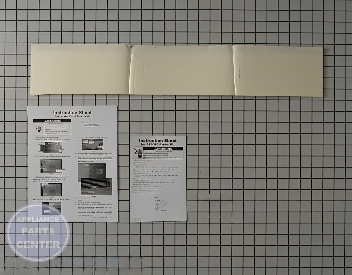 WHIRLPOOL REFRIGERATOR DEFROST DRAIN TUBE HEAT PROBE 819043 - Main view showing frost prevention for specific models