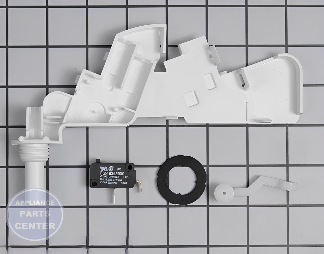 Maytag Whirlpool Float Switch 8193506 - Main view showing water level control for specific models