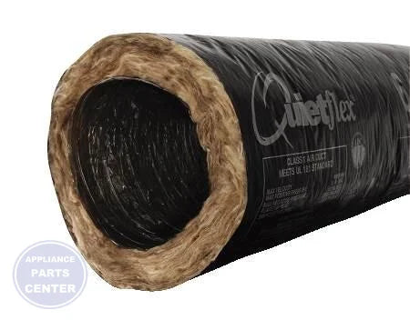Appliance Insulated Flex Duct 820 - Main view showing black poly jacket for R94-462