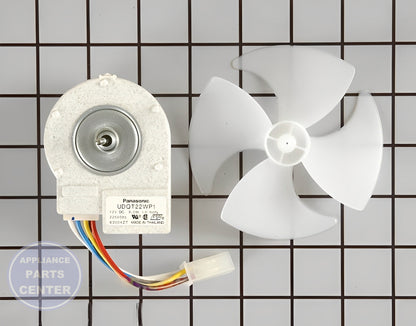 WHIRLPOOL REFRIGERATOR EVAPORATOR MOTOR 8201589 - Main view showing efficient cooling for specific models