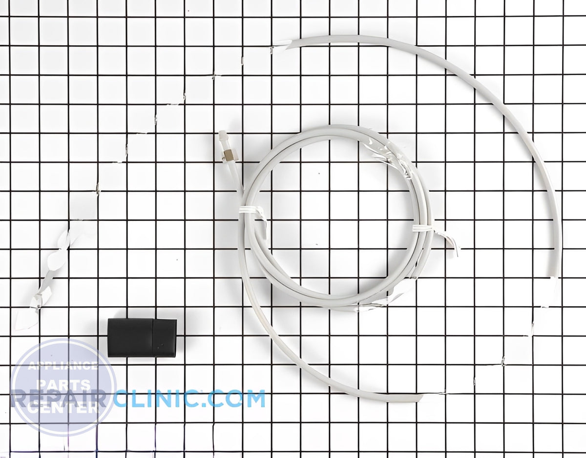 WHIRLPOOL INLET WATER FILL TUBE KIT FILTER 8201597 - Main view showing water flow system for various models