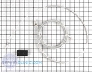 WHIRLPOOL INLET WATER FILL TUBE KIT FILTER 8201597 - Main view showing water flow system for various models