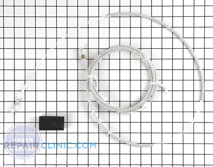 WHIRLPOOL INLET WATER FILL TUBE KIT FILTER 8201597 - Main view showing water flow system for various models
