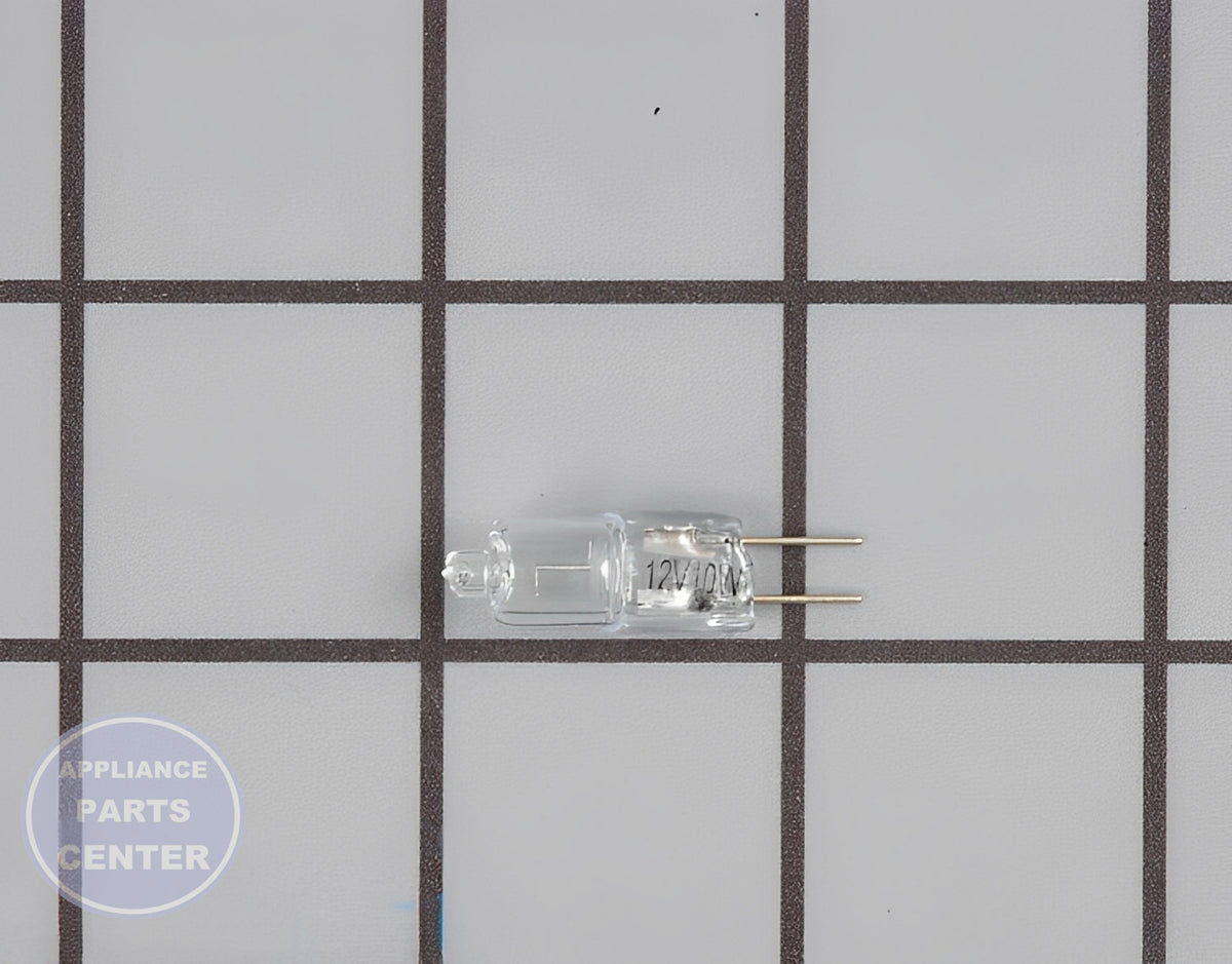 WHIRLPOOL MICROWAVE HALOGEN LAMP 10W 12V - Main view showing bright illumination for WPL Microwave models